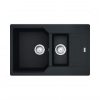 Franke Urban UBG 651-78 zlewozmywak 78x50 cm Fragranit+ czarny mat 114.0687.298