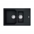 Franke Urban UBG 651-78 zlewozmywak 78x50 cm Fragranit+ czarny mat 114.0687.298