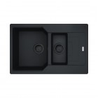 Franke Urban UBG 651-78 zlewozmywak 78x50 cm Fragranit+ czarny mat/czarny mat 114.0697.748