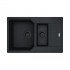 Franke Urban UBG 651-78 zlewozmywak 78x50 cm Fragranit+ czarny mat/czarny mat 114.0697.748