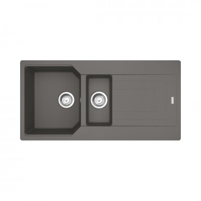 Franke Urban UBG 651-100 zlewozmywak 100x50 cm Fragranit+ kamienny szary 114.0687.303