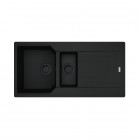 Franke Urban UBG 651-100 zlewozmywak 100x50 cm Fragranit+ czarny mat/czarny mat 114.0697.747