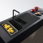 Franke Urban UBG 651-100 zlewozmywak 100x50 cm Fragranit+ czarny mat/czarny mat 114.0697.747