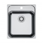 Franke Smart SRX 210-40 TL zlewozmywak stalowy 43x51 cm stal 127.0720.294