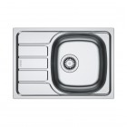 Franke Spark SKN 611-62/44 zlewozmywak stalowy 62x43,5 cm stal 101.0712.227