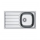 Franke Spark SKN 611-78/44 zlewozmywak stalowy 78x43,5 cm stal 101.0712.225
