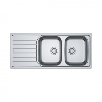 Franke Spark SKX 621-116 zlewozmywak stalowy 116x50 cm stal 101.0592.563