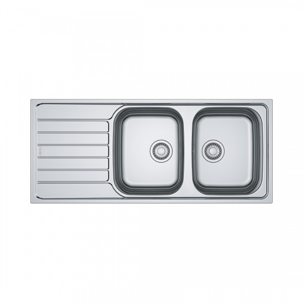 Franke Spark SKX 621-116 zlewozmywak stalowy 116x50 cm stal 101.0592.563