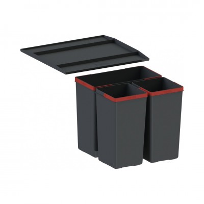 Franke EasySort 450-1-2 sortownik na 3 rodzaj odpadów 121.0494.150