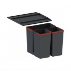 Franke EasySort 450-1-2 sortownik na 3 rodzaj odpadów 121.0494.150