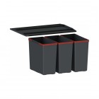 Franke EasySort 600-3-0 sortownik na 3 rodzaj odpadów 121.0494.192