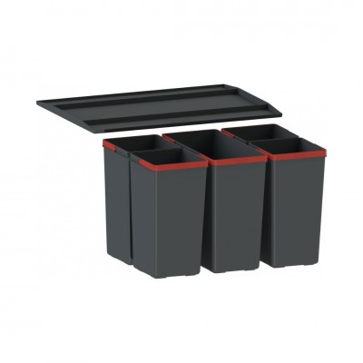 Franke EasySort 600-1-4 sortownik na 5 rodzaj odpadów 121.0494.194