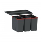 Franke EasySort 600-1-4 sortownik na 5 rodzaj odpadów 121.0494.194