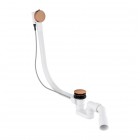 Omnires syfon wannowy miedź szczotkowana TK104-PLUS-3.77+64-SCPB