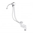 Omnires syfon wannowy z napełnianiem chrom TK122-PLUS-3.01+64-SCR