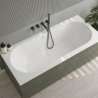 Oltens Molle bateria wannowa podtynkowa 4-otworowa grafit 34105400