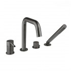 Oltens Molle bateria wannowa 4-otworowa grafit 34200400