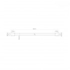 Oltens Ronneby wąż prysznicowy 125 cm grafit 37200400