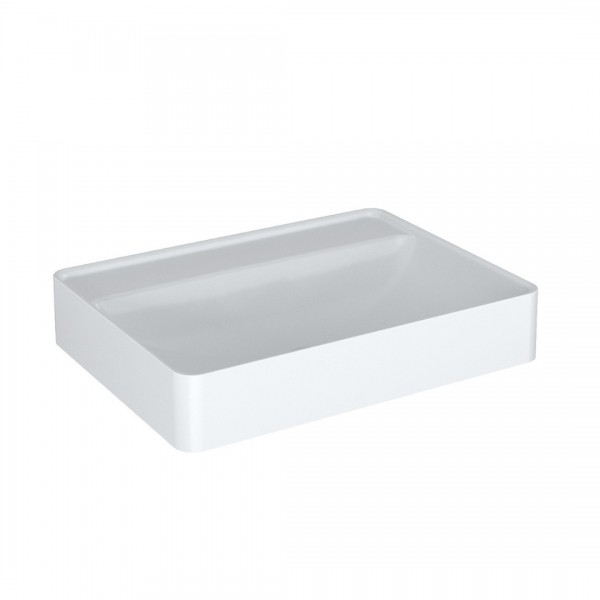 Krofam Vibe umywalka meblowa 60x45 cm biało-szara 146-0501