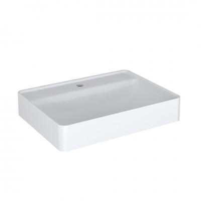 Krofam Vibe umywalka meblowa 60x45 cm biało-szara 146-0503