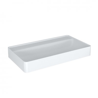 Krofam Vibe umywalka meblowa 80x45 cm biało-szara 146-0502