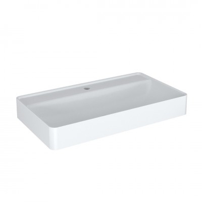 Krofam Vibe umywalka meblowa 80x45 cm biało-szara 146-0504