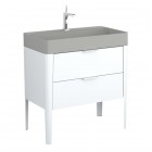 Krofam Vibe umywalka meblowa 80x45 cm beton 146-0524