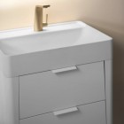 Krofam Vibe szafka podumywalkowa 60 cm biało-szara 146-0001