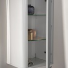 Krofam Vibe szafka wisząca 40 cm biało-szara półmat 146-0003