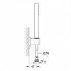 Grohe Euphoria Cube Stick zestaw prysznicowy 27702000