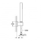 Grohe Euphoria Cube Stick zestaw prysznicowy 27703000