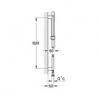 Grohe Euphoria Cube+ Stick zestaw prysznicowy 27891000