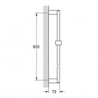 Grohe Euphoria Cube drążek prysznicowy 600 mm