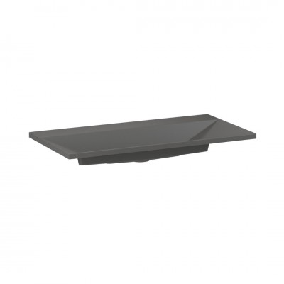 Krofam Edge umywalka meblowa 90x45,9 cm beton 138-0511