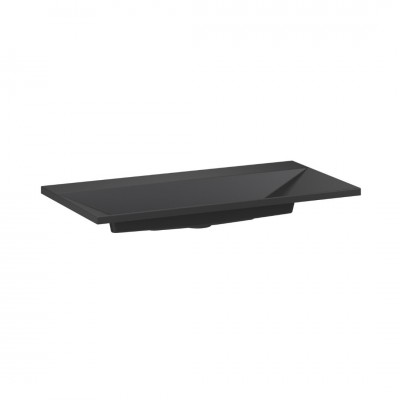 Krofam Edge umywalka meblowa 90x45,9 cm czarny mat 138-0521