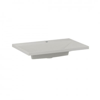 Krofam Edge umywalka meblowa 70x45,9 cm biało-szara 138-0502