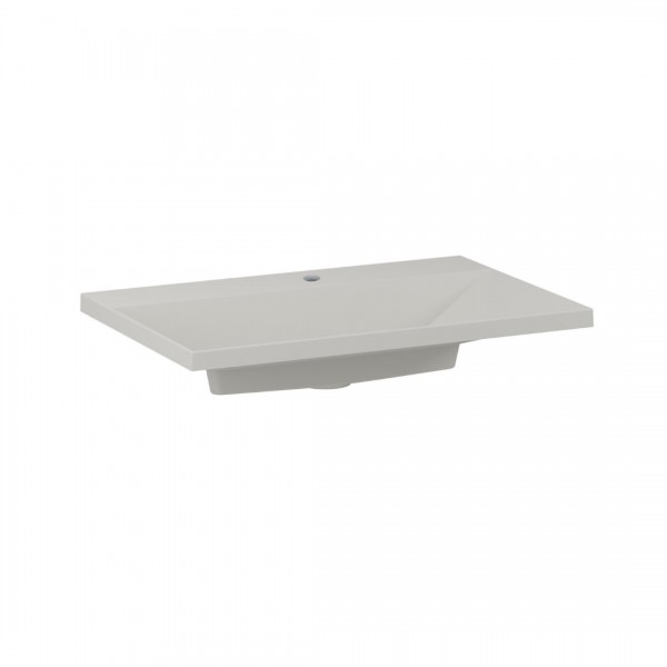 Krofam Edge umywalka meblowa 70x45,9 cm biało-szara 138-0502