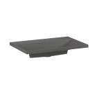 Krofam Edge umywalka meblowa 90x45,9 cm beton 138-0513