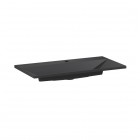 Krofam Edge umywalka meblowa 90x45,9 cm czarny mat 138-0523