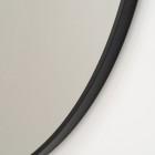 Krofam Edge lustro okrągłe 80 cm czarny mat 138-0007