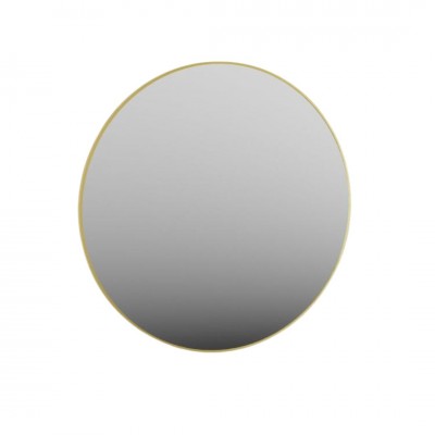 Krofam Edge lustro okrągłe 80 cm złote 138-0006