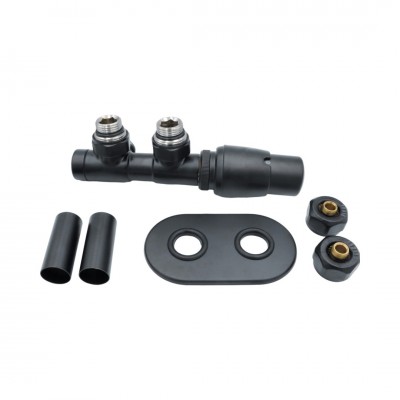 Deante zestaw termostatyczny zintegrowany grzejnikowy prawy titanium mat AGI_DZP1