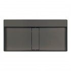 Deante Blur umywalka nablatowa 80x40 cm prostokątna antracyt metalik CQB_TU8S