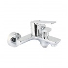 Deante Neo Loco bateria wannowa ścienna chrom BLC_010M