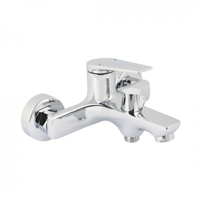 Deante Neo Ivo bateria wannowa ścienna chrom BLI_010M