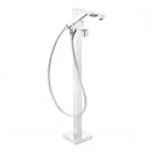 Deante Blur bateria wannowa wolnostojąca chrom BQL_017M