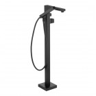 Deante Blur bateria wannowa wolnostojąca czarny mat BQL_N17M