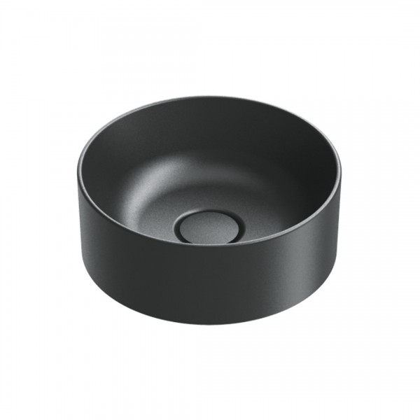 Catalano Zero umywalka nablatowa okrągła 32 cm czarny mat 0122320022