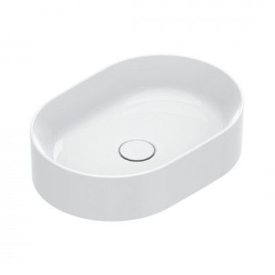 Catalano Zero umywalka nablatowa 50x35 cm owalna biała 0122500001