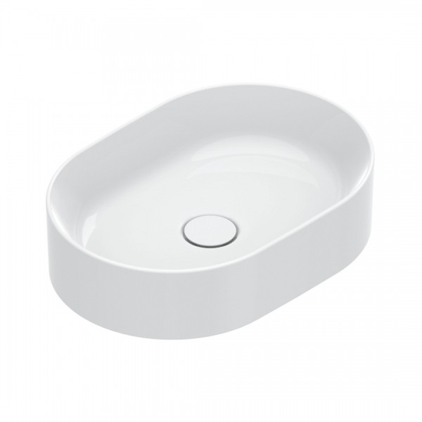 Catalano Zero umywalka nablatowa 50x35 cm owalna biała 0122500001